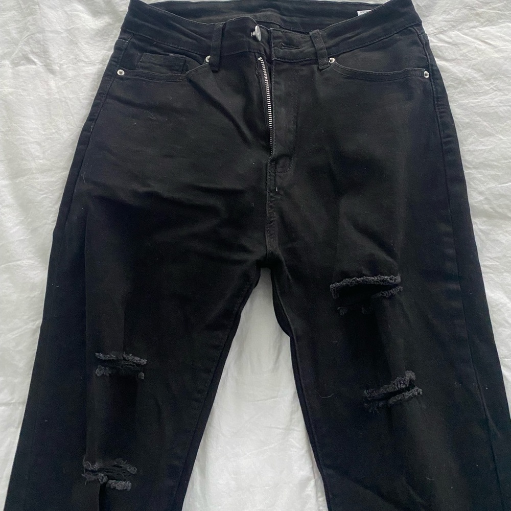 Black Ripped Jeans